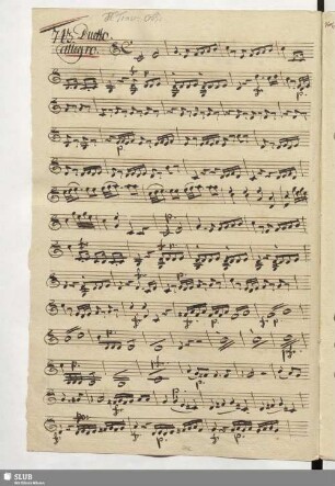 743. Duetto: Non parlar più da lontano / Paisiello, G.