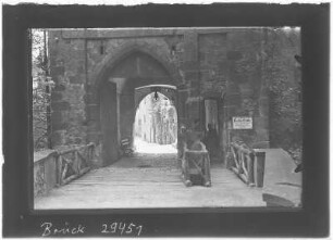 Kriebstein. Burg, Burgtor