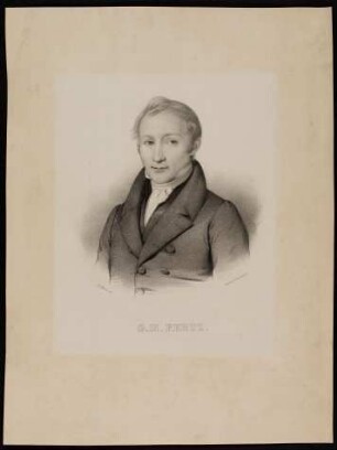[Bildnis Georg Heinrich Pertz] : G. H. Pertz.