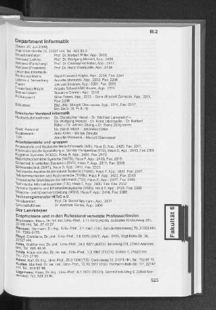 Department Informatik