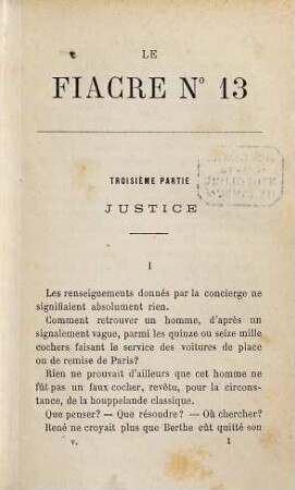 Le fiacre No 13, 5,1