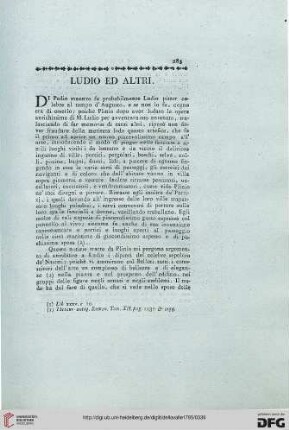 Ludio ed altri