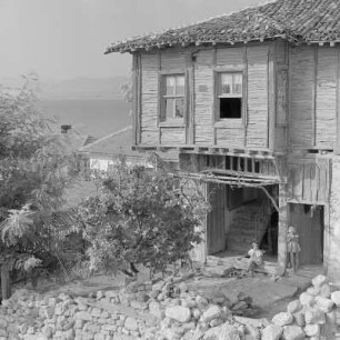 Wohnhaus in Nessebar am Schwarzen Meer, an der Bucht von Burgas