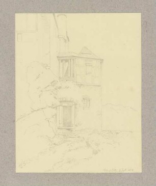 Außengebäude der Burg Eltz