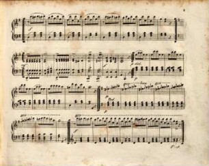 Musikalischer Blumenkranz : eine Samml. gefälliger Musikstücke zur angenehmen Unterhaltung am Pianoforte ; op. 54, 2,3