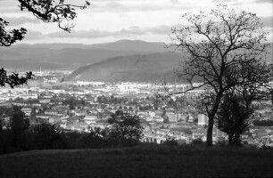Lörrach, Tüllingen: Stadt von Tüllinger Höhe