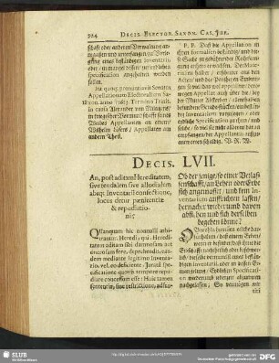 Decis. LVII. An, post aditam Hereditatem, sive feudalem sive allodialem absq[ue] Inventarii confectione, locus detur paenitentiae & repudiationi?