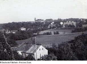 Dresden-Gorbitz. Stadtteilansicht gegen Dresden-Roßthal
