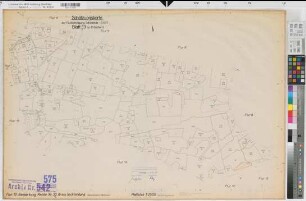 Mettingen (Mettingen), Flurbereinigung Schlickelde, Bl. 33 Schätzungskarte Recke Flur 13
