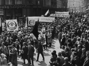 Umzug am 1. Mai