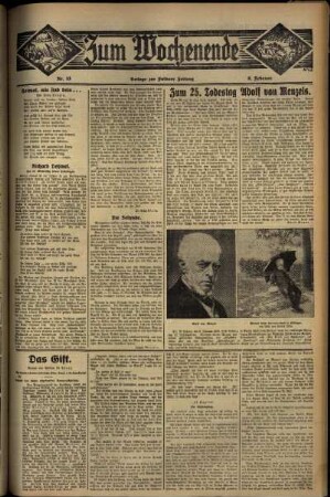 Dritte Ausgabe vom Sonntag, den 09. Februar 1930.