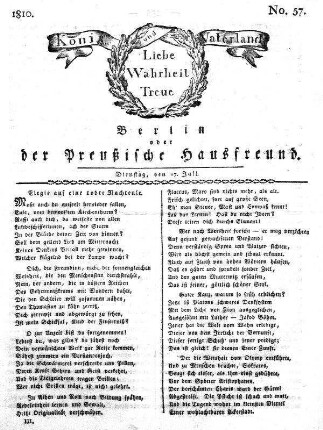 No. 57., 17. Juli 1810