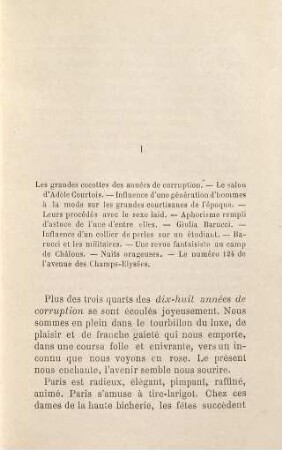Le Demi-monde sous le Second Empire