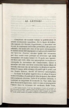 Al Lettori.