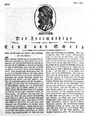 Nro. 201., Montag den 8. Oktober