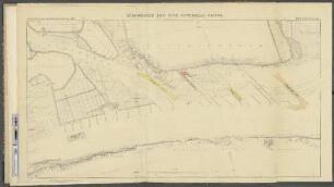 Stromkarte der Elbe unterhalb Altona. Blatt I. Teufelsbrück. : Finkenwärder. Ness. Neumühlen. Oevelgönne. Klein Flottbeck. Teufelsbrück. Nienstedten