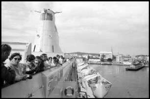 Kristiansand: Hafenausfahrt