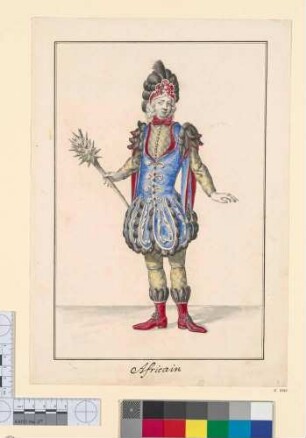 Afrikaner (Kostümfigurine)