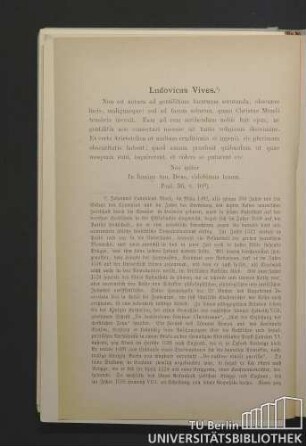 Ludovicus Vives.