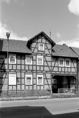 Wohnhaus (Wohnhaus, Fachwerk); Gemünden, Hainstraße 8