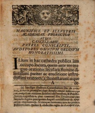 Iusti Henningii Böhmeri ... Oratio secularis de meritis Augustanae Confessionis in rem iuridicam in solenni promotione doctorali d. XXVI. Iun. MDCCXXX recitata : Accessit ob materiae affinitatem dissertatio inauguralis de beneficiis iuris Augustanae confessionis d. XXIII. Iun. MDCCXXX in auditorio maiori publico examini subiecta