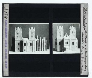 Brandenburg an der Havel, Kirche St. Marien auf dem Harlungerberg (zerstört) : Modell