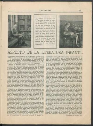 Aspecto de la literatura infantil
