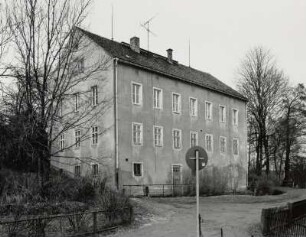 Neukirch, Pfarramt : Neukirch. Pfarramt (2. Hälfte 19. Jahrhundert), Pfarrgasse 4. Straßenansicht