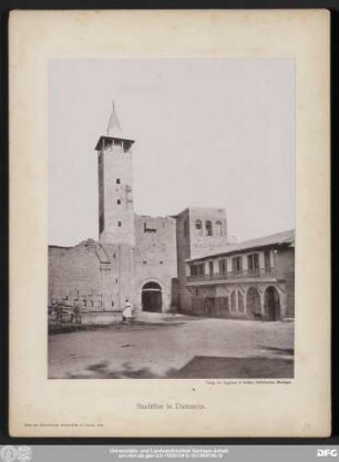 Stadttor in Damascus.