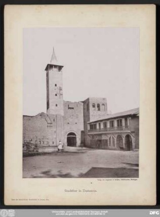 Stadttor in Damascus.