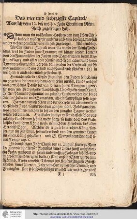Das vier und sechtzigste Capittel