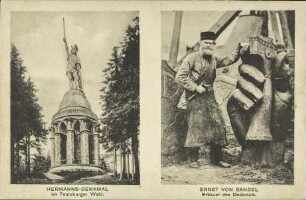 Hermanns-Denkmal im Teutoburger Wald.