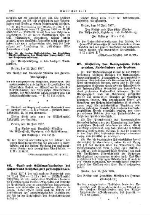 Einstellung von Kartographen, Lithographen, Kupferstechern und Druckern : [Allgemeine Verwaltungssachen] ; [Für das Reich] ; [Amtliche Erlasse] ; [Amtlicher Teil]