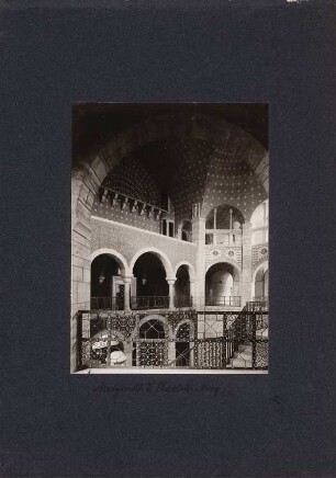 Landgericht III, Berlin-Charlottenburg: Haupttreppenhalle