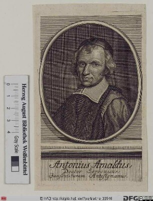 Bildnis Antoine Arnauld (gen. "le Grand Arnauld")