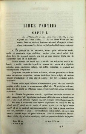 Caroli Passaglia e Societate Iesu ... De ecclesia Christi commentariorum libri quinque, 2. Quo tertius liber continetur
