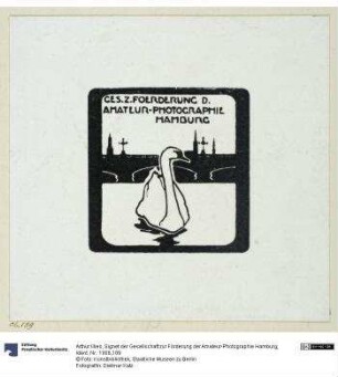 Signet der Gesellschaft zur Förderung der Amateur-Photographie Hamburg