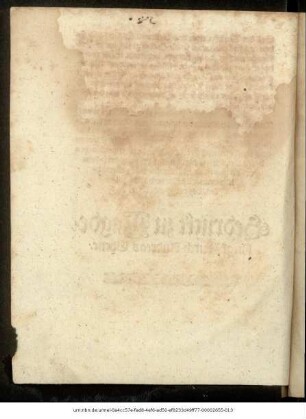 Eines Erbarn/ Hochweisen Raths der Stadt Leipzig von newes ubersehene und verbesserte Fewerordnung [Geschehen Leipzig den 18. Iulii, Anno 1616]