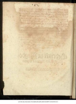 Eines Erbarn/ Hochweisen Raths der Stadt Leipzig von newes ubersehene und verbesserte Fewerordnung [Geschehen Leipzig den 18. Iulii, Anno 1616]