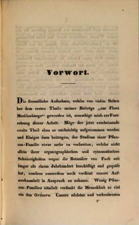 Zur Flora Mecklenburgs : Rectorats-Programm, 2
