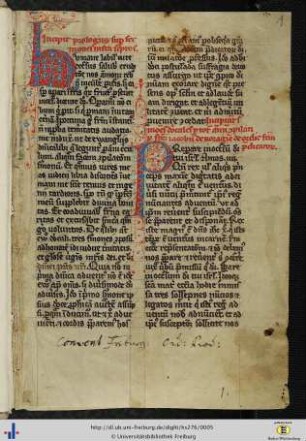 [1ra - 299va] Sermones de tempore.