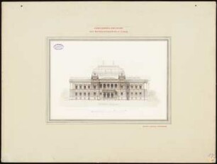 Reichsgericht, Leipzig: Ansicht Seitenfassade