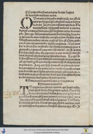 Compendiosus tractatus de arte loquendi et tacendi multum utilis.