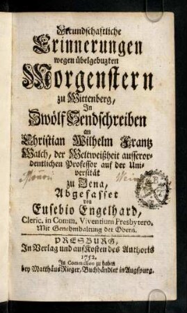 1r-464, Freundschaftliche Erinnerungen ...