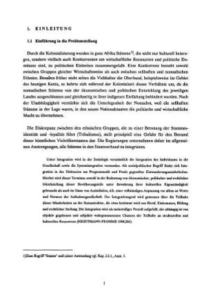 1.1 Einführung in die Problemstellung