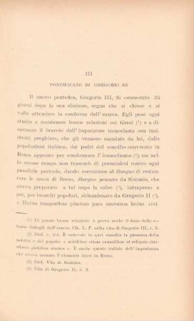 III Pontificato di Gregorio III