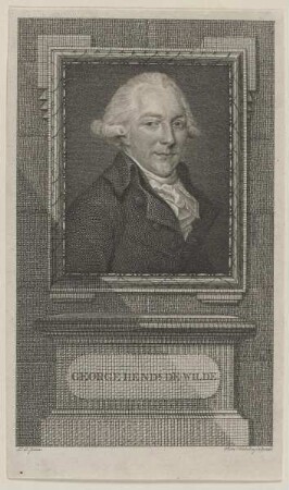 Bildnis des George Hend.k de Wilde