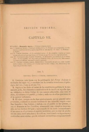 Sección tercera.