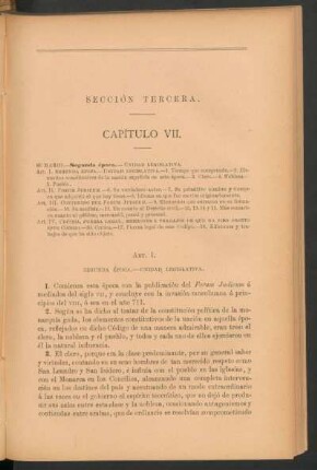 Sección tercera.