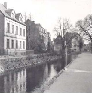 Wall zwischen Freiligrathstraße und Hornschem Tor. Detmold. Blickrichtung Osten